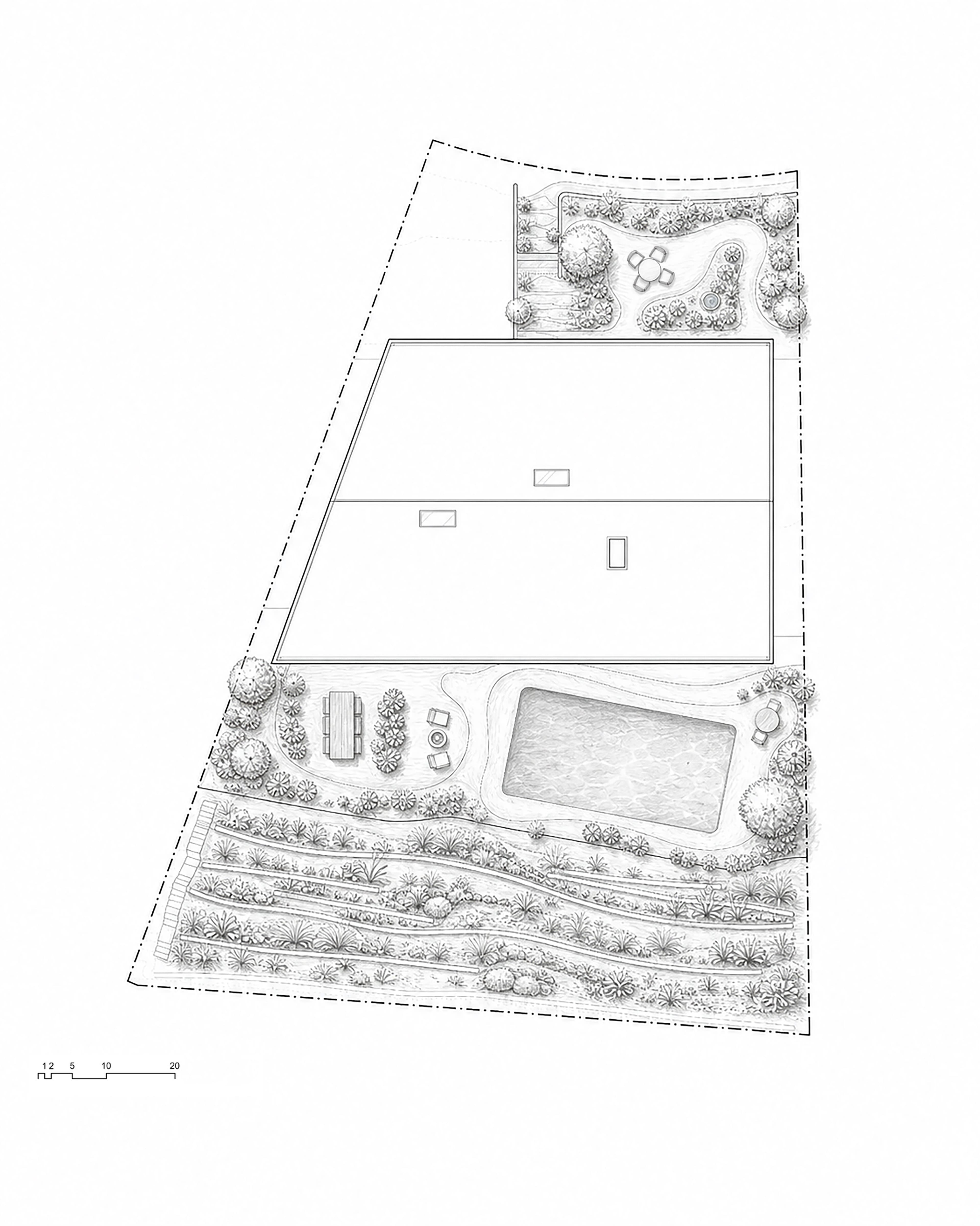 RS Residence — site plan